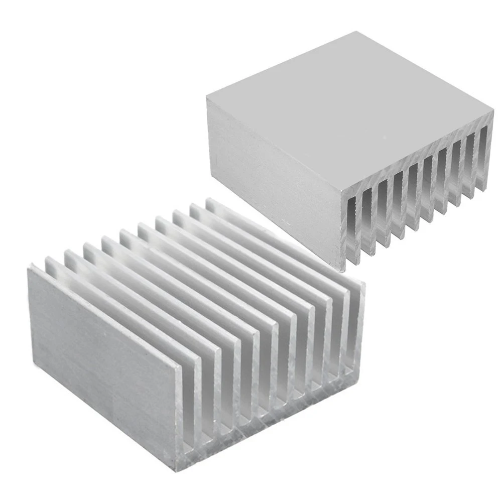 10 pces darutiox 40mm dissipador de calor 40x40x20mm led heatinks de alumínio cpu gpu cartão refrigerar refrigerador dissipador de calor