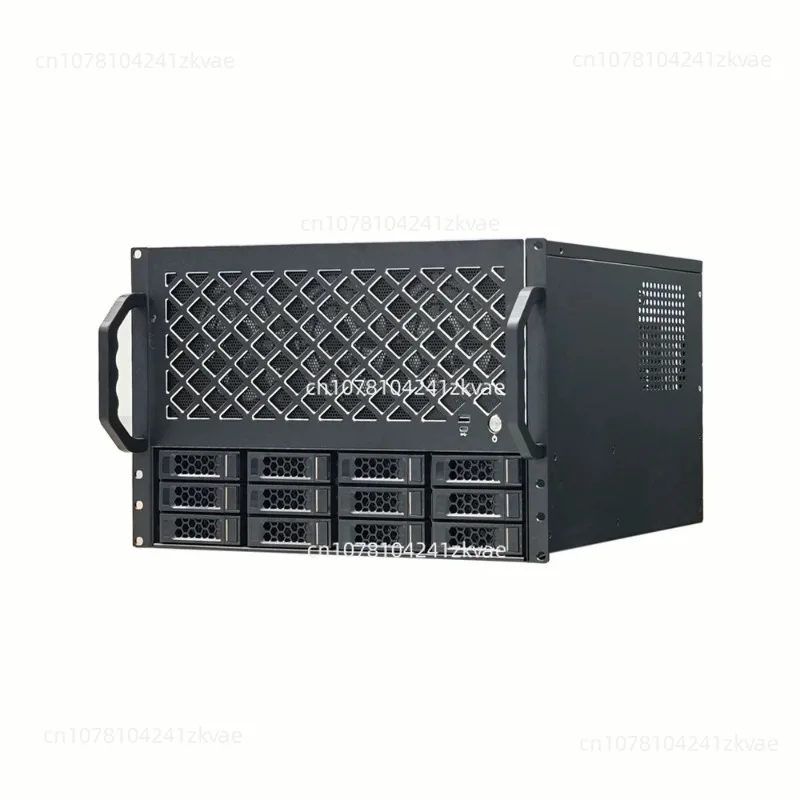 12-Disk NAS Chassis Rack-mounted Storage Server Supports 360 Water-cooled ATX Main Board ATX Power Full-height Card Slot