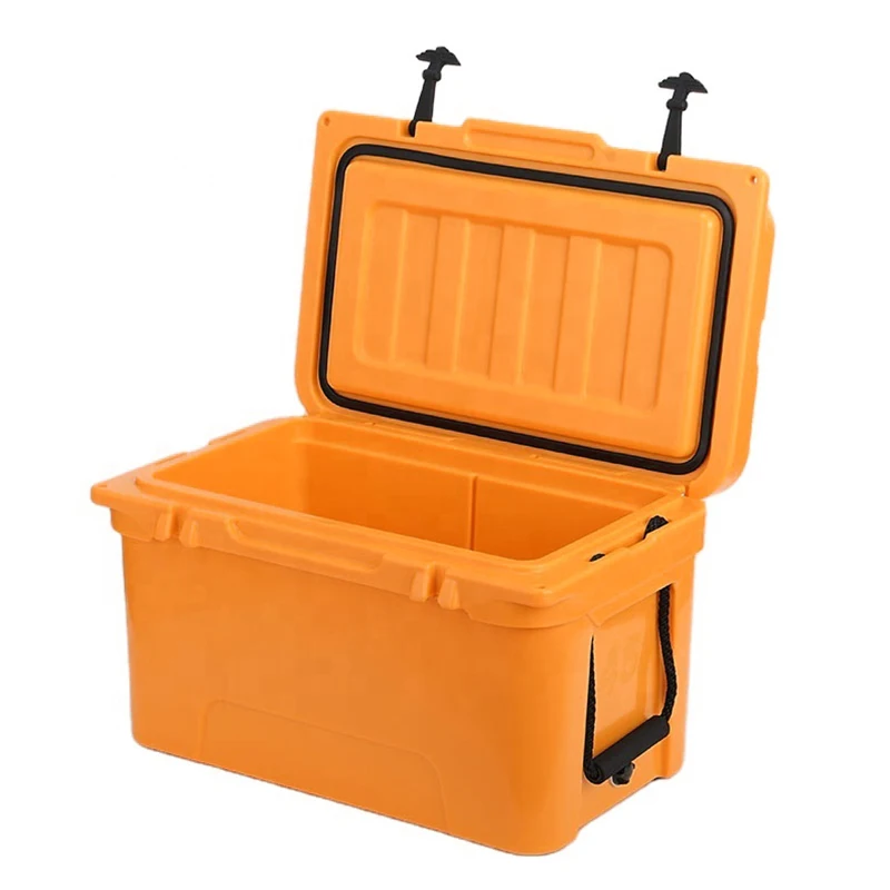 45QT Rotomolded Thermal Eco-Friendly Modern Portable Insulated Plastic Cooler Box Chair & Basket 5-Day Dry Ice for Cans view 4