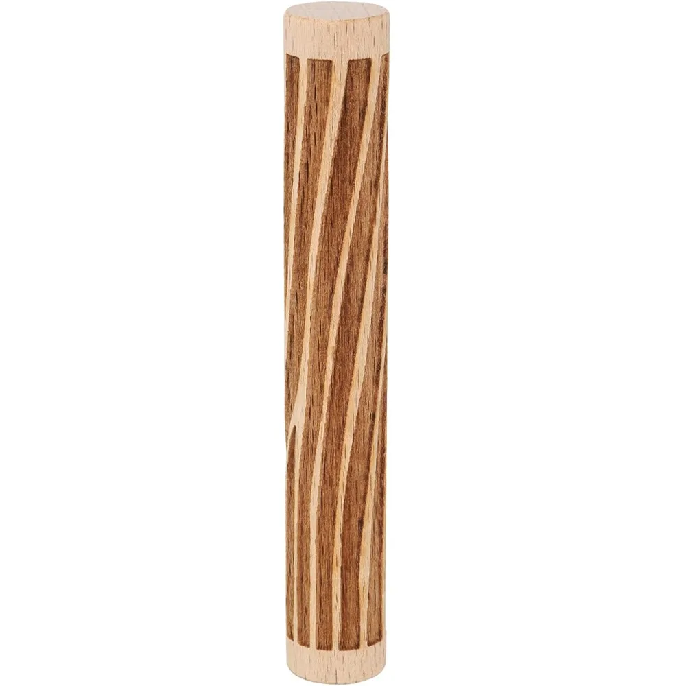Creative Wooden Pressure Roller Portable Household Pottery Art Clay Roller Exquisite Pattern Handmade Texture Roller for Clay