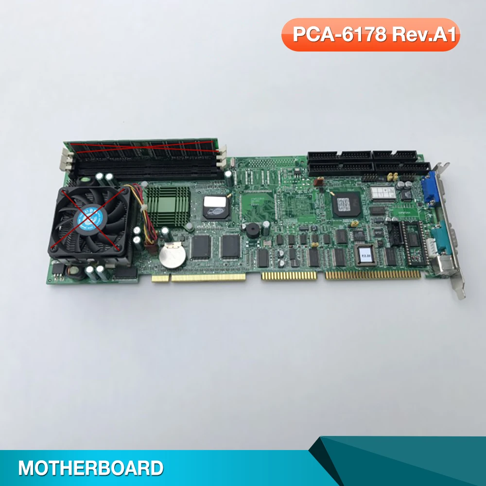 ADVANTECH PCA-6178 Rev.A1 용 오리지널 6 방향 카운트/타이머 PCA-6178V