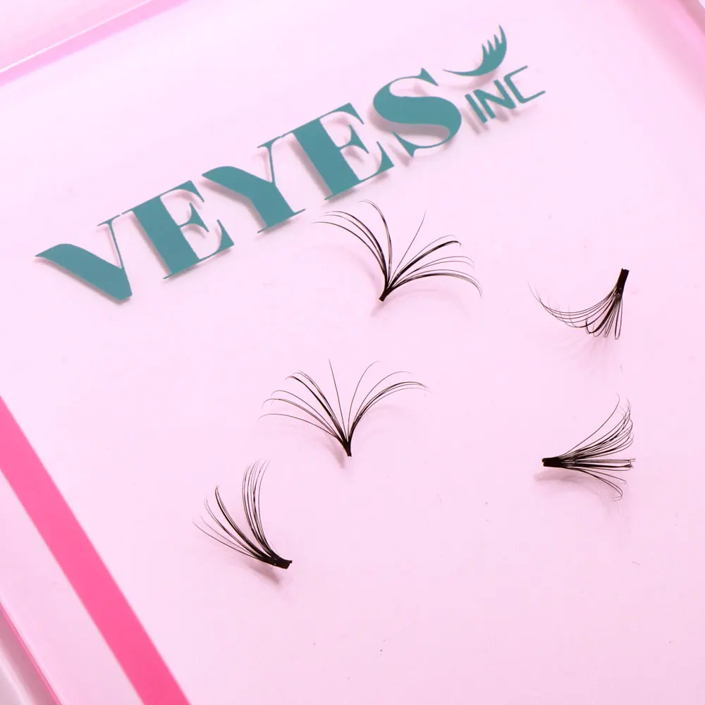 Veyes Inc Cashmere Smart Easy Fanning Eyelash Extensions Veyelash Fast Bloom Austomatic Flowering Natural Russian Volume Lashes