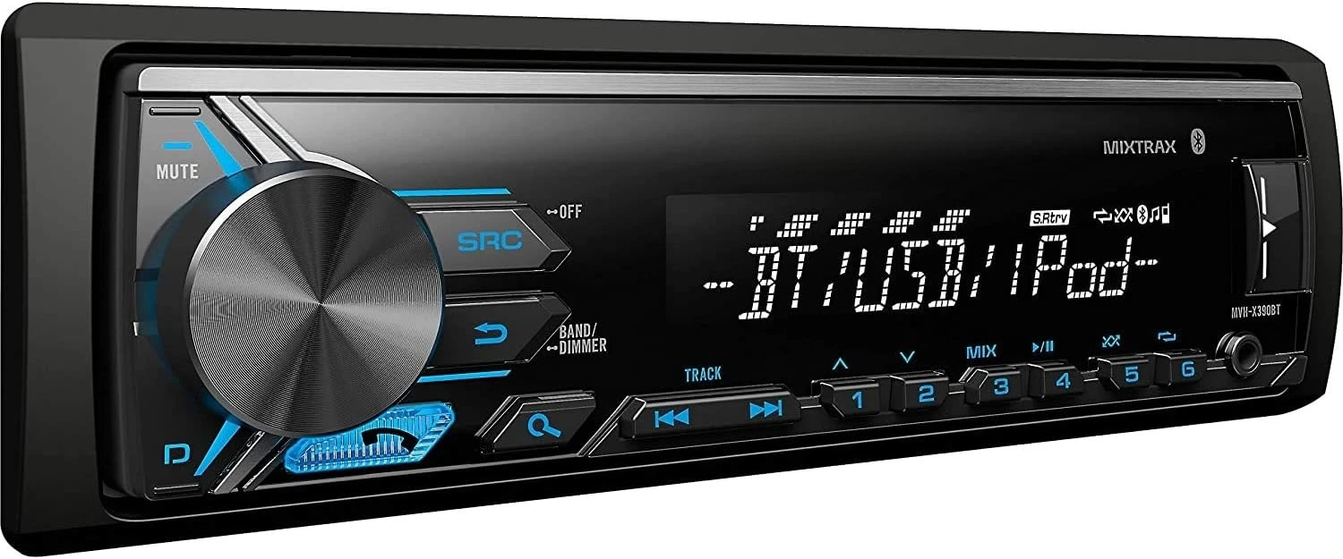 

MVH-X390BT Digital Media Receiver with Pioneer ARC app, MIXTRAX, Built-in Bluetooth and USB Direct Control for iPod/iPhone
