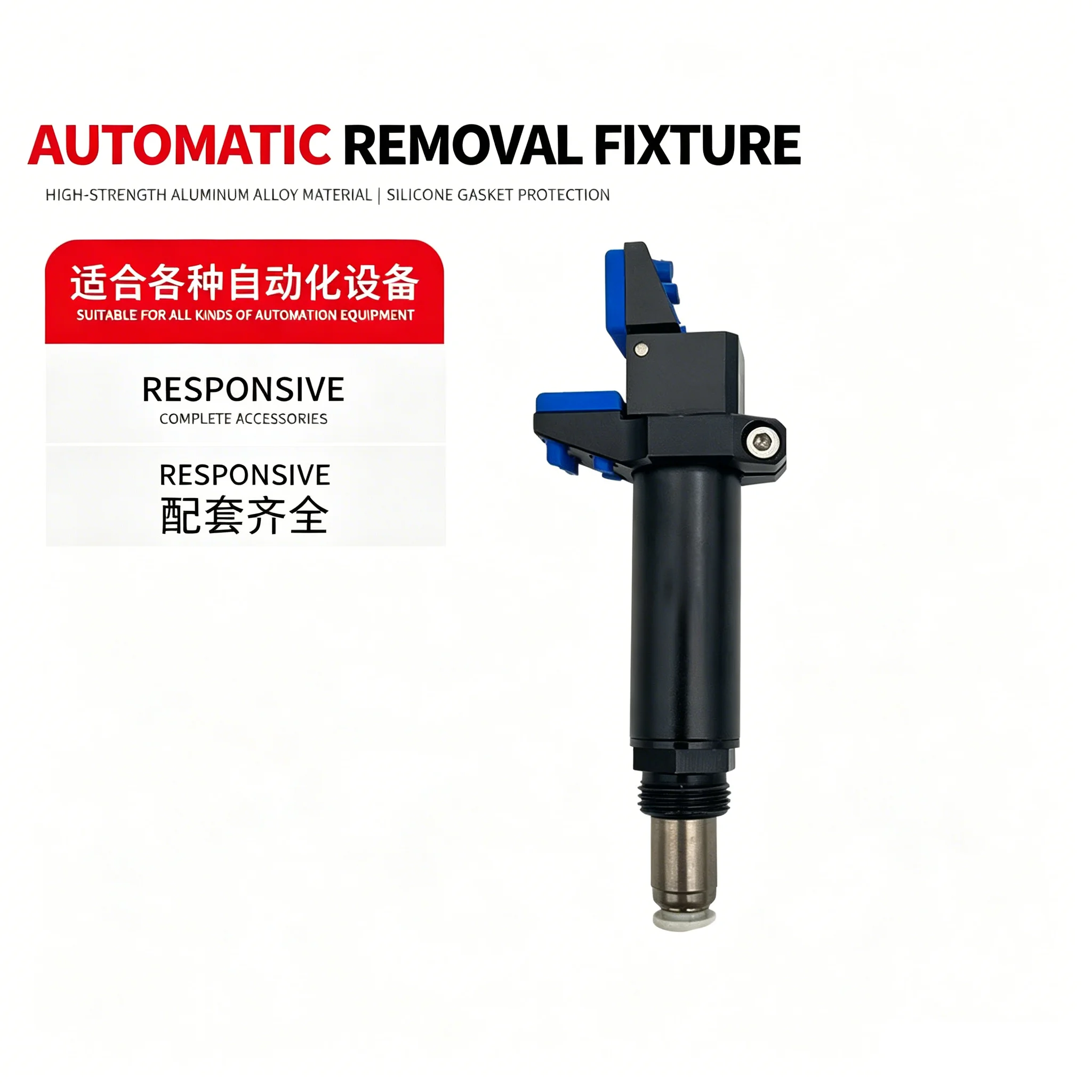 Manipulator air cylinder Gripper Clamp,one finger angular pneumatic grippers