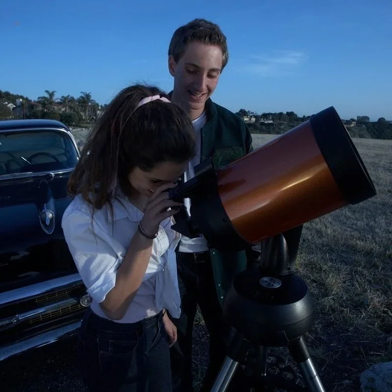 Astronomical telescope, professional high definition stargazing large aperture automatic star finding