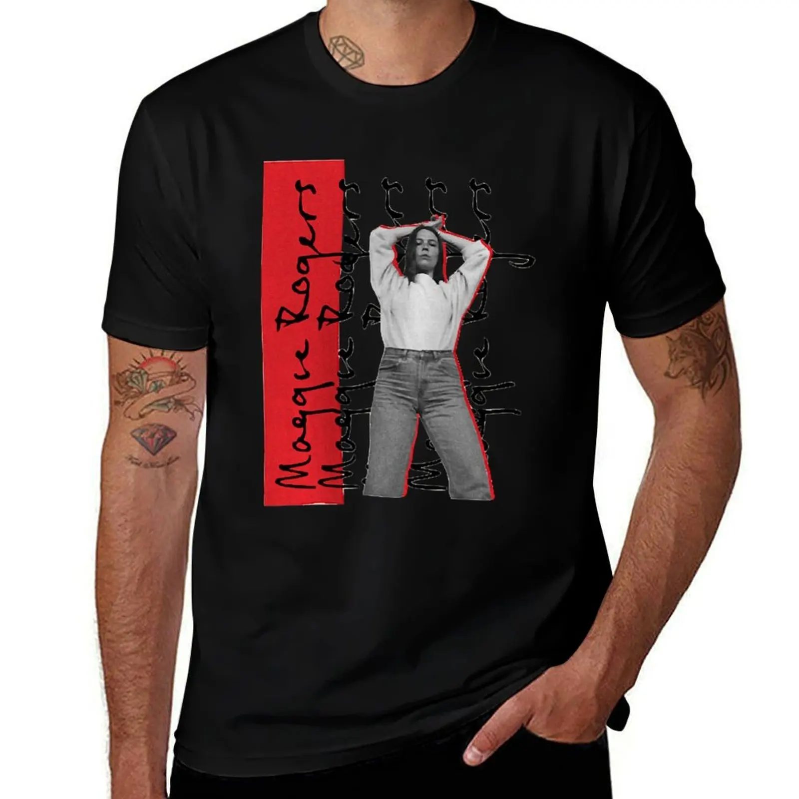 Day Gifts for Beautiful Maggie Female Rogers Singer Funny Graphic Gift T-Shirt Gym Wear Breathable Short Sleeve Tee