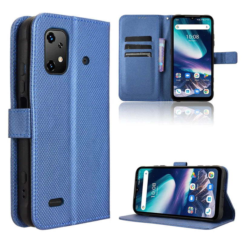 For Umidigi Bison X20 Cover Flip Diamond Wallet Case Anti drop Stand Protection Case for Umidigi Bison X20 Phone Case