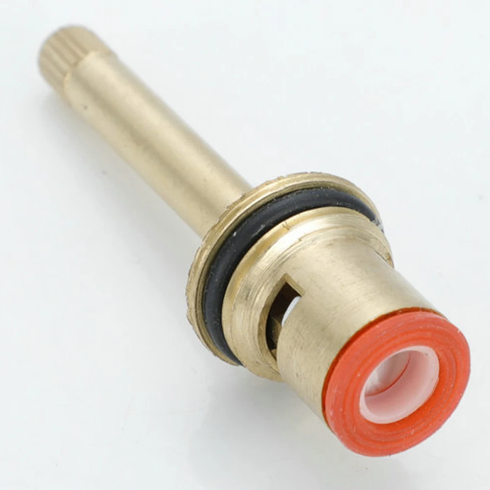 1pcs Brass Tap Valve Core Bathroom Shower Long Handle Replacement Valves Fittings Copper 1/2 Inches Interface Kitchen