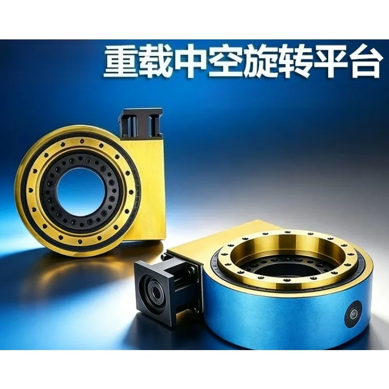 Heavy Duty Hollow Rotary Platform High Load Precision Large Bore Cam Roller Servo Indexing Table For Automated Rotary Position