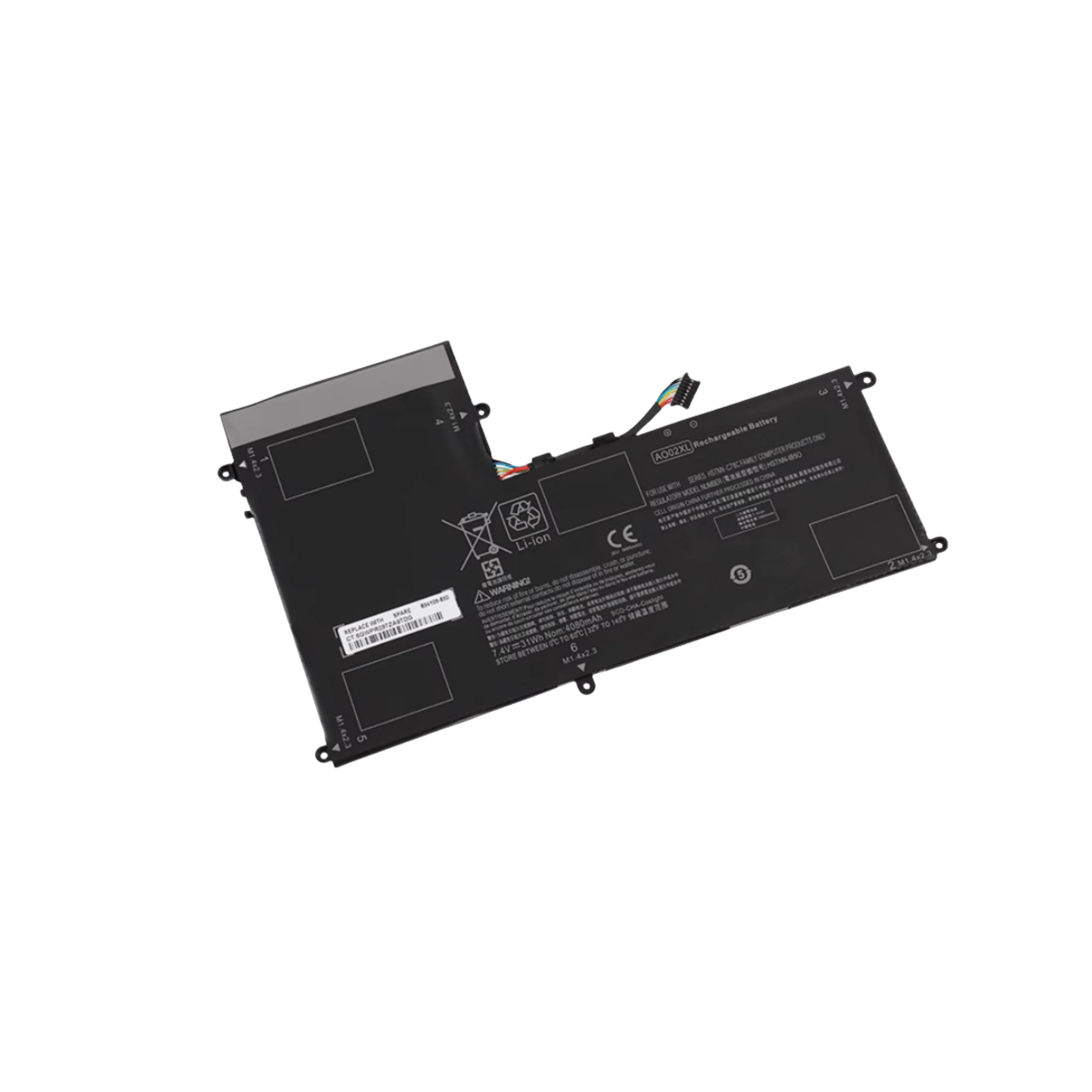 

ElitePad 1000 G2 AO02XL HSTNN-LB5O C78C