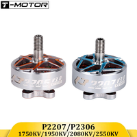 T-MOTOR P2207 P2306 V3 Pacer 6S/4S Brushless Motor (KV1750/1950/2080/2550) for FPV Racing Drones