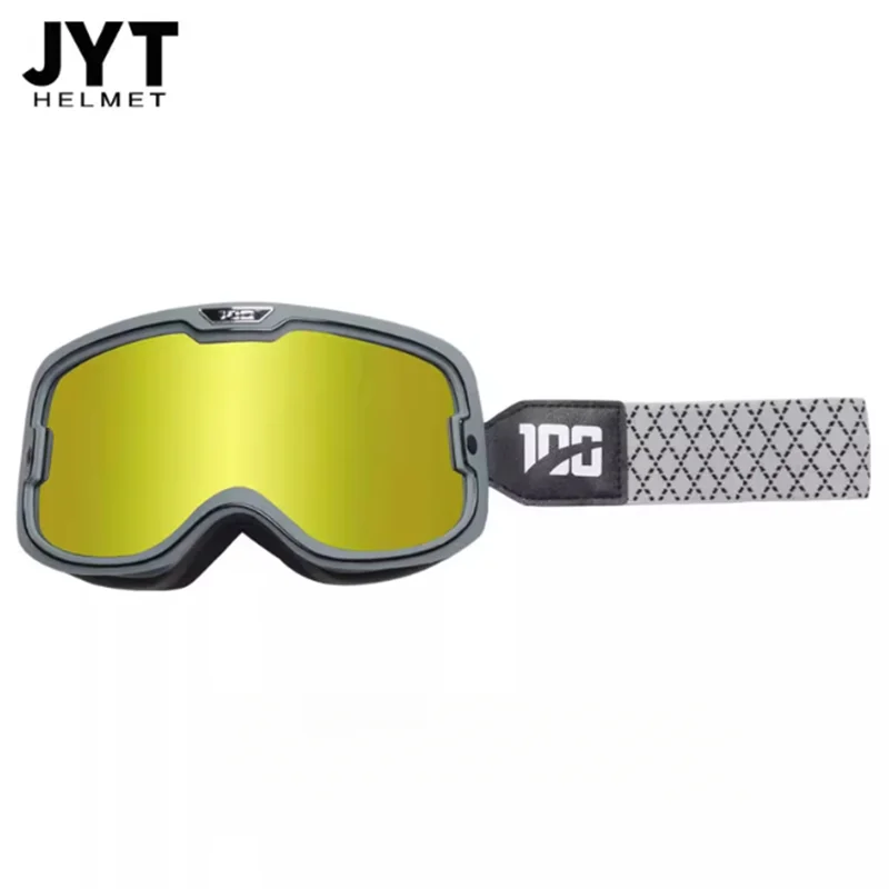 

Классические мотоциклетные очки в винтажном стиле, солнцезащитные очки для мотокросса с защитой от ультрафиолета, ветрозащитные, пылезащитные для езды на скутере-круизера