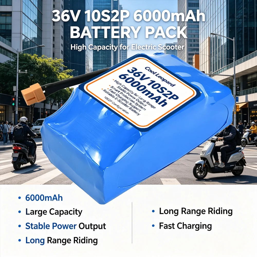 10S2P 36V Battery Pack 12000mAh Rechargeable Lithium Battery For Electric Self Balancing Scooter Hoverboard One Wheel Unicycle