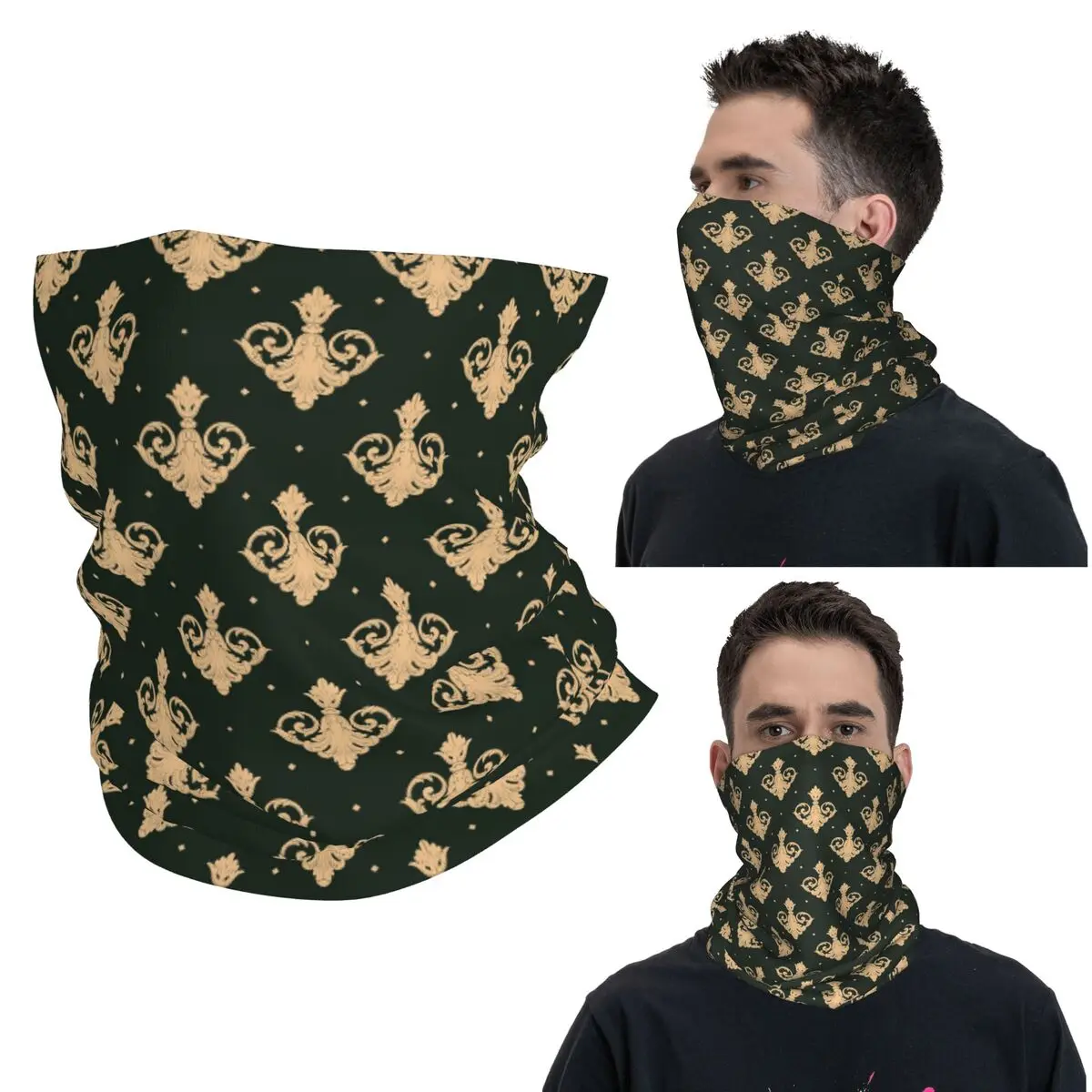 

Флер де Лис бандана на шею шарф с принтом многофункциональный велосипедный шарф для мужчин женщин взрослых
