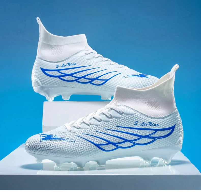 Professionelle Fußballschuhe Herren Fußballschuhe Society Fußballschuhe FG Ultraleichte Trainings-Fußballschuhe Outdoor-Sportschuhe – Detail 33