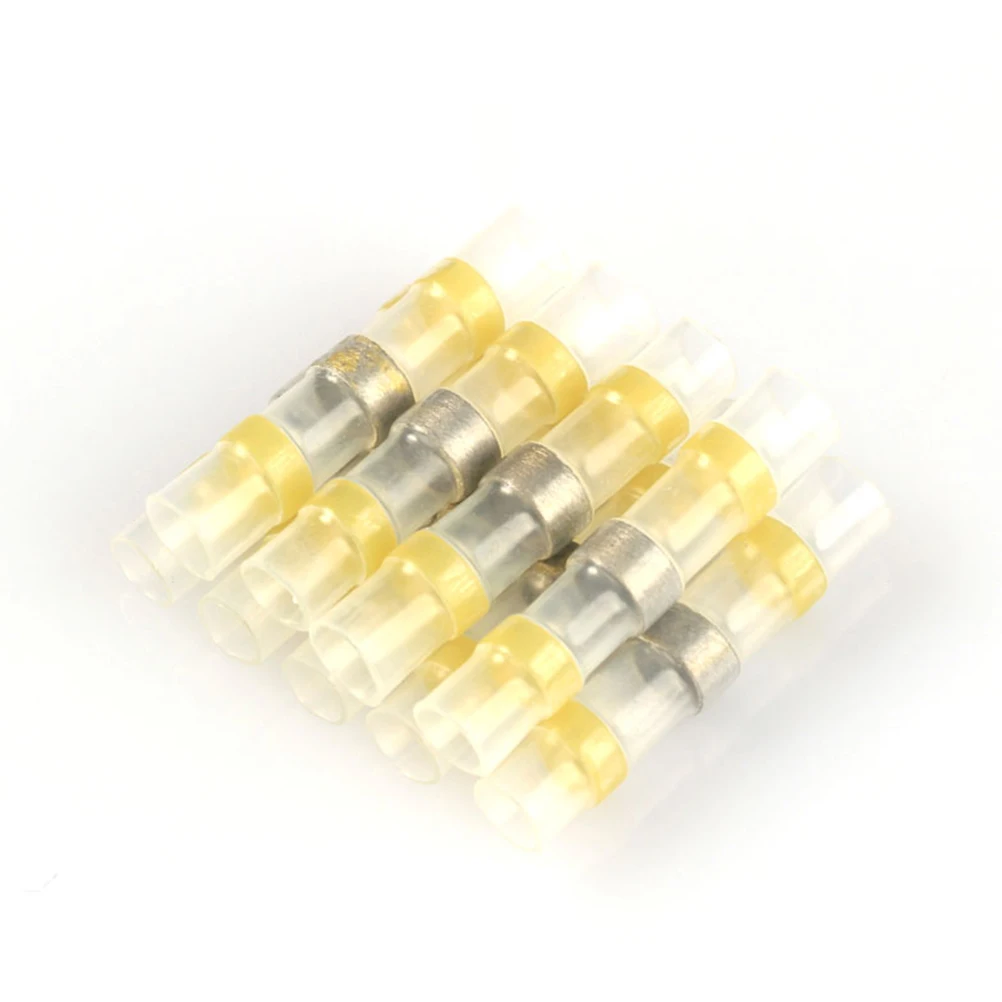 

250Pcs Insulation Terminal Heat Shrink Waterproof Wire Crimp Connector Solder Seal for Automotive Marine Wire End Terminal