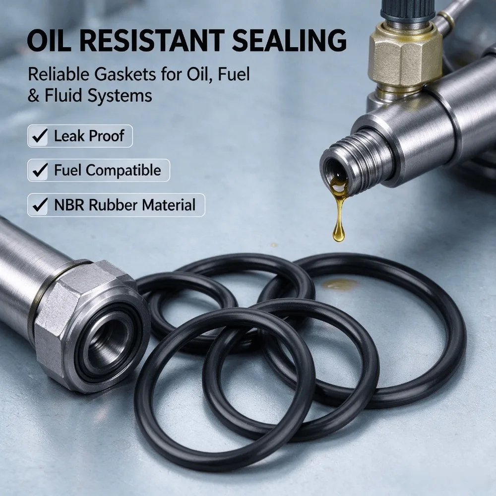 5/10/20pcs NBR O Ring, CS 1.8mm ID 1.8-130mm, Nitrile Rubber O-Ring Sealing Washer Gaskets, Oil Resistant High Temperature Oring