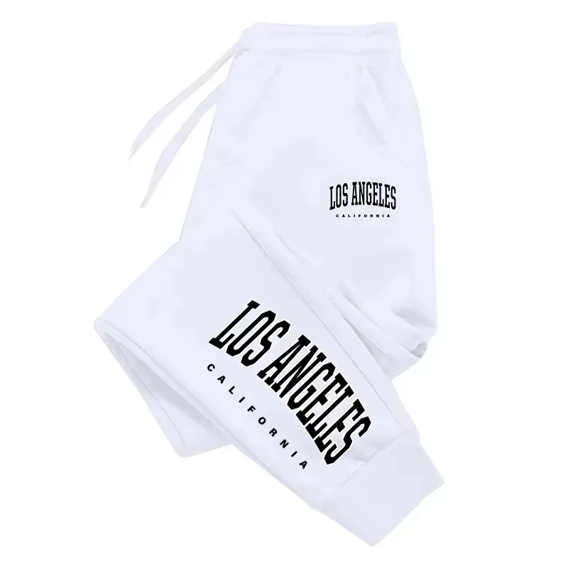 Los Angeles Unisex Sweatpants | High Quality Elastic Waist Joggers for Casual & Sportswear ZYWK0011