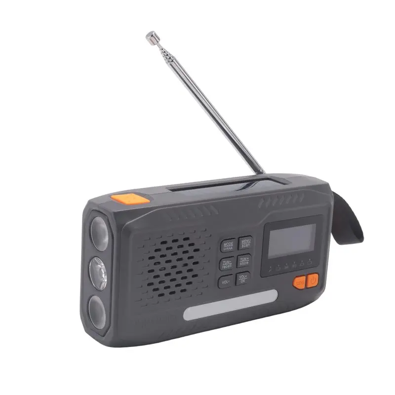 -[A51I Digital]Outdoor Hand Crank Radio Bluetooth Radio DAB/FM Bluetooth Radio With LED Flashlight/SOS