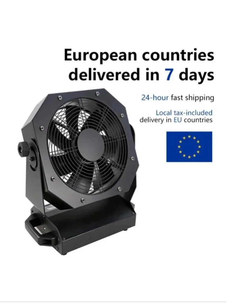 700W Bühnenventilator, professionelle Maschine mit variabler Geschwindigkeit, Fernbedienung, Bühnenatmosphärenmaschine, Disco-DJ-Equipment