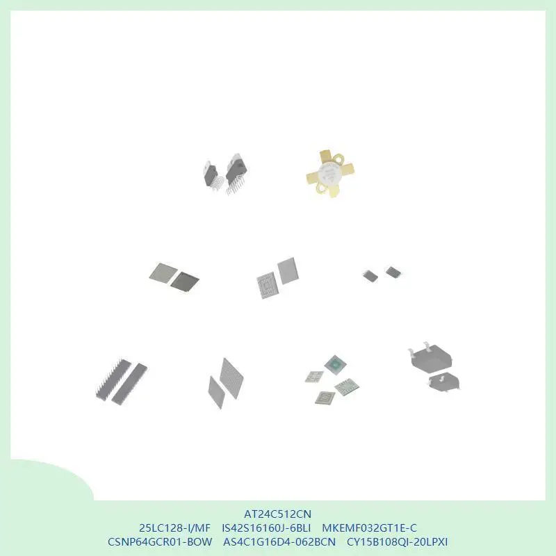 

AT24C512CN 25LC128-I/MF IS42S16160J-6BLI MKEMF032GT1E-C CSNP64GCR01-BOW AS4C1G16D4-062BCN CY15B108QI-20LPXI