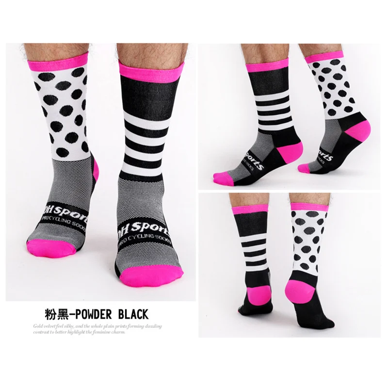 High SPORTS Professional DH Cycling socks cool tall mountain bike socks Outdoor Sport Compression socks sale Running socks Sale