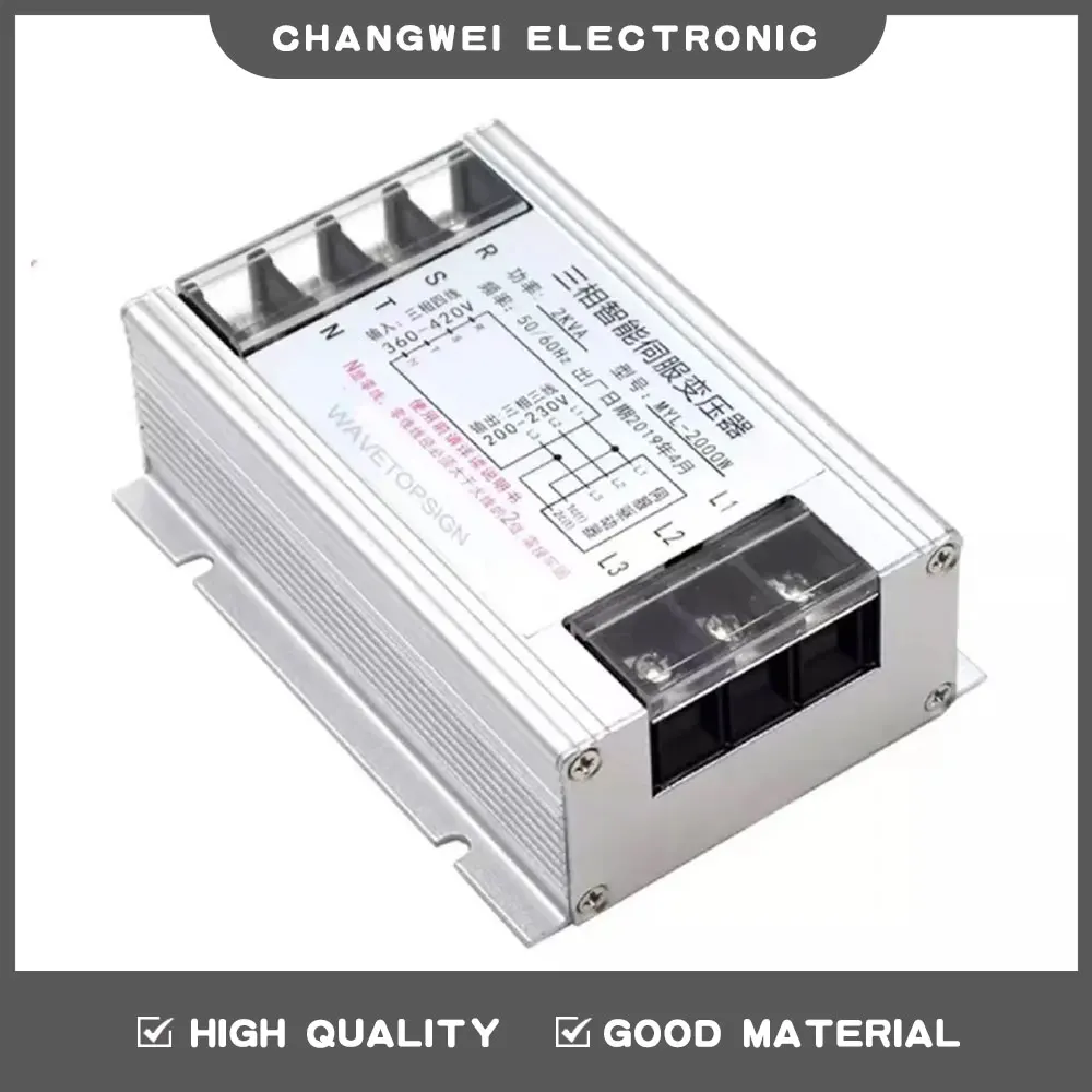 

3KVA intelligent servo transformer three-phase transformer 380 to 220 electronic transformer 5.5KW