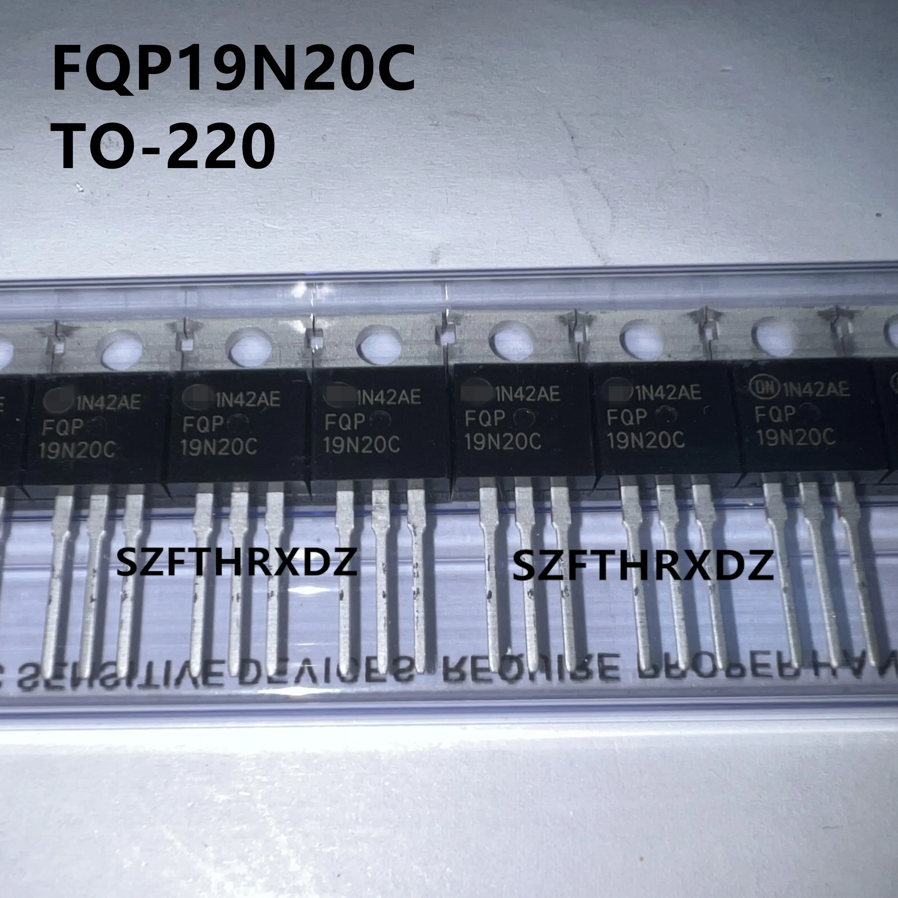 SZFTHRXDZ 10pcs 100% New Original  FQP19N20C FQP19N20 TO-220 Field Effect Transistor 19A 200V 19N20