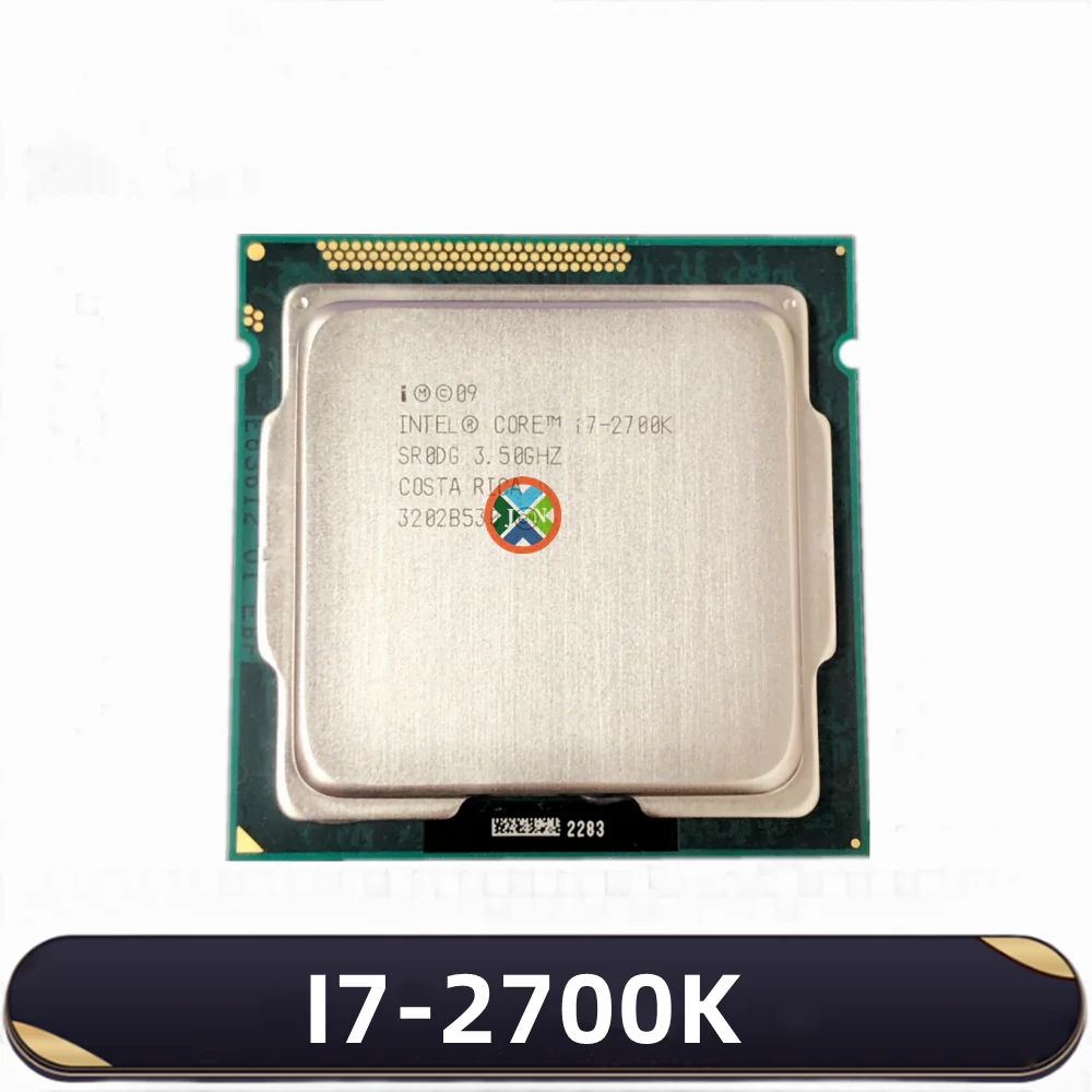 Core i7-2700K 3.5 جيجا هرتز وحدة المعالجة المركزية رباعية النواة 8M 95W LGA 1155 i7 2700K مستعملة