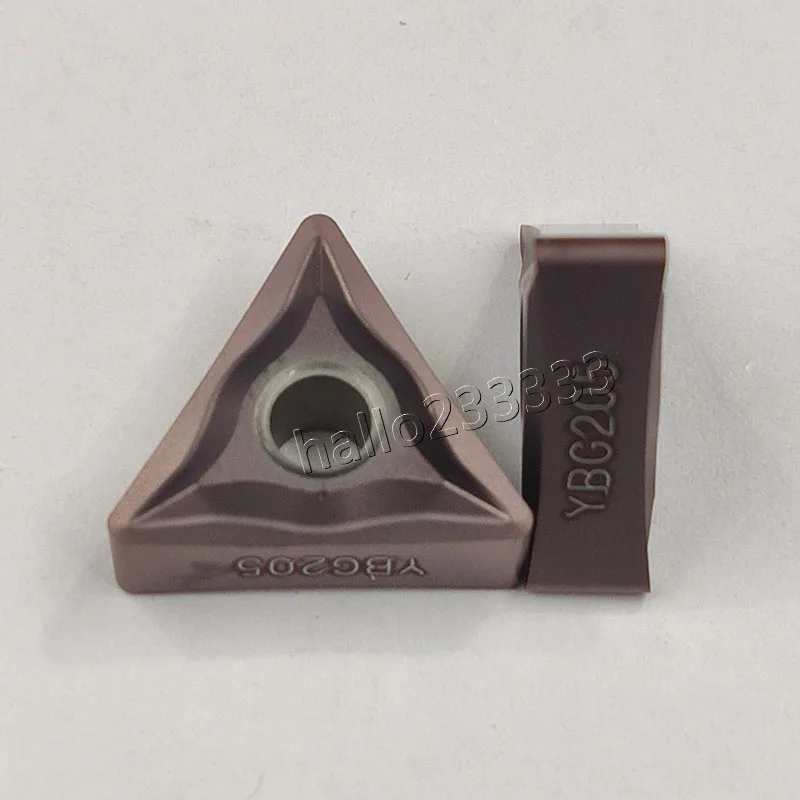 10 قطعة TNMG 160408 -EF 205 TNMG 160408   EF 205 TNMG 160408   إدراج كربيد الفولاذ المقاوم للصدأ أدوات تحول