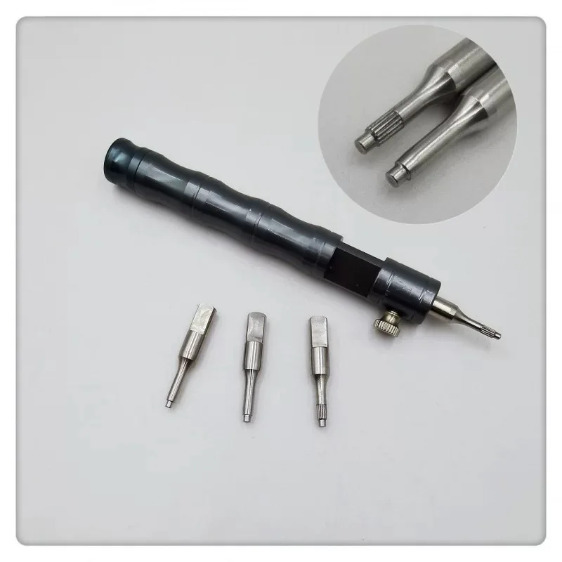 المهنية ووتش تاج أنبوب إدراج مزيل فتاحة حامل ووتش المناسب أداة إصلاح الساعاتي مشاهدة أنبوب إدراج فتاحة