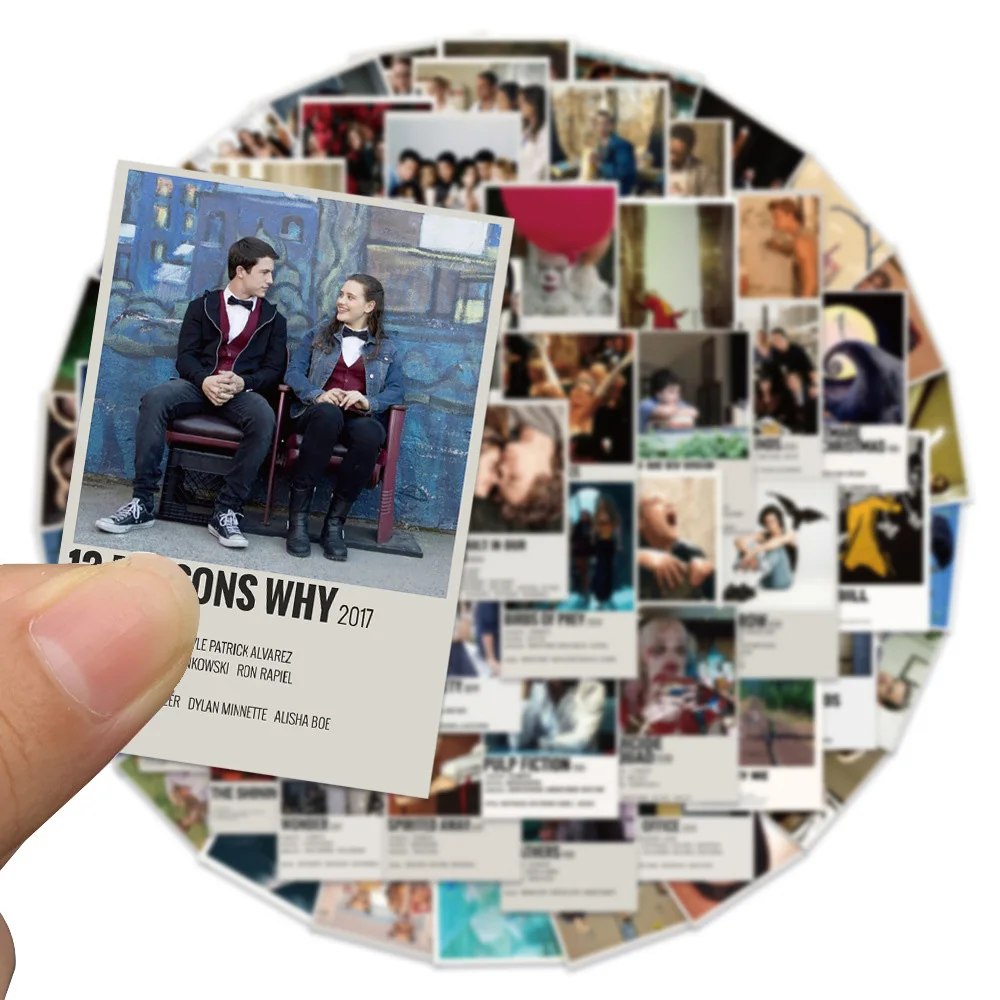 10/30/64 قطعة ملصقات أفلام أنيمي الكلاسيكية مزيج الملصقات الكتابة على الجدران مائي لأجهزة الكمبيوتر المحمول حقيبة القرطاسية سيارة ملصق PVC رائع لعبة هدية #4