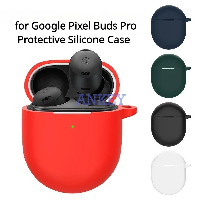 for Google Pixel Buds Pro Protective Silicone Case Earphone Earbuds Waterproof Shockproof Soft Headphone Cover Headset