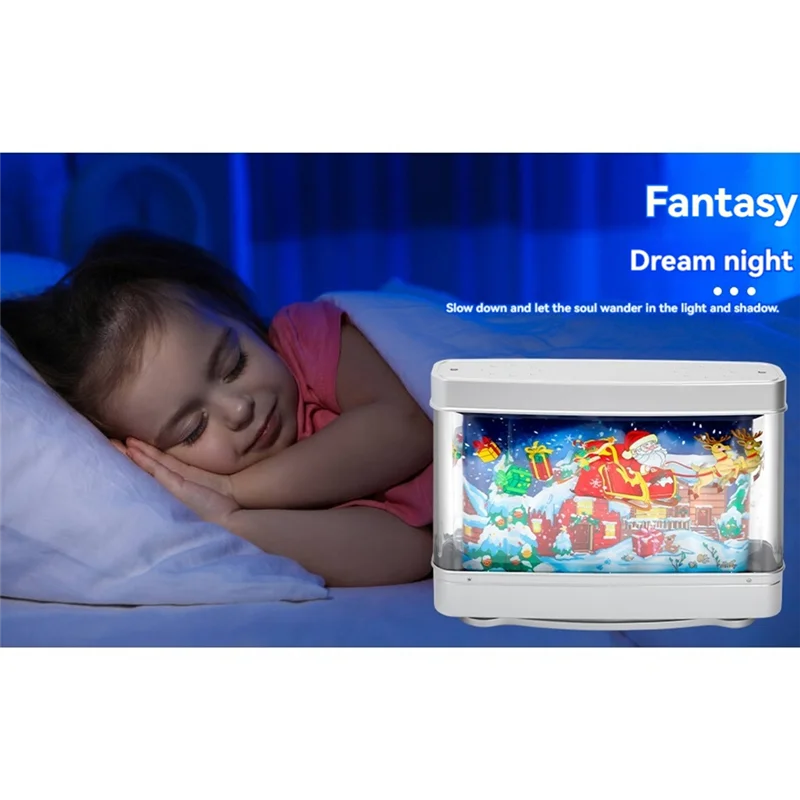 

Promotion! USB Fish Tank Light Aquarium Decor Night Light Virtual Dynamic LED Table Lamp Cute Room Decor Gift