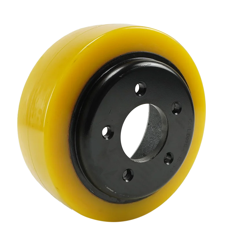 Forklift Drive Wheels PU 215x75x90mm | Direct Fit Replacement | Unmarked and Oil Resistant