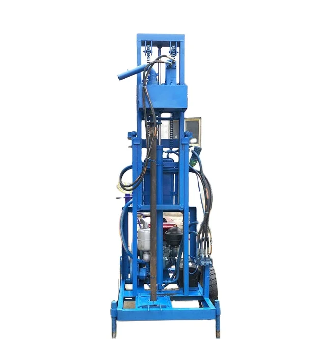 New Factory direct sales of diesel hydraulic drilling rigs, 100m ultra-deep water well drilling rigs