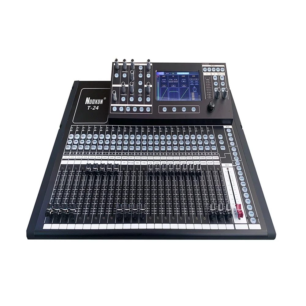 Mixing Console Professional Audio Mixer Digital Professional 24 Channel Mixer Console Sound Dj Controller Audio Mixer