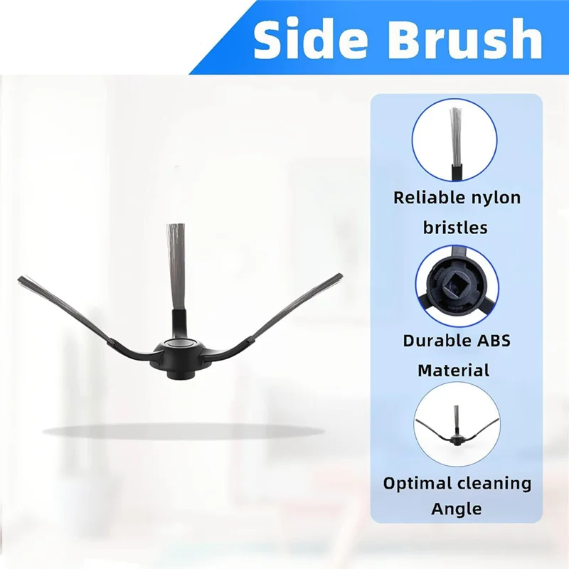 B07B-Main Side Brush Hepa Filter For WYZE Robot Vacuum Cleaner WVCR200S Replacement Parts Kit