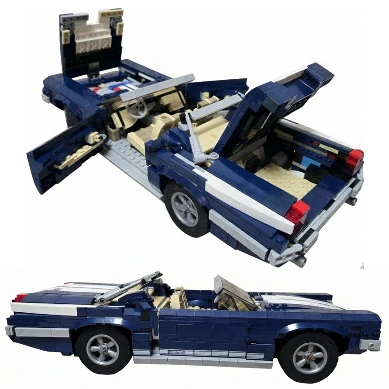 Transport Trucks, Race Track Cars, Supercars, Custom Building Block Sets, 1098 Pieces, Birthday Toys, DIY Christmas Gifts
