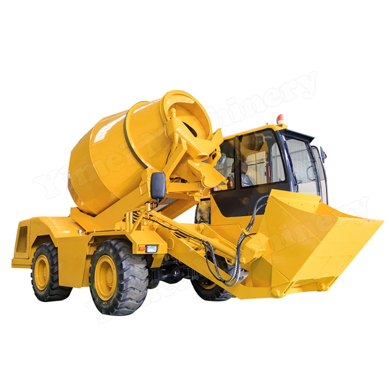 Cheap Price Self-Loading Concrete Mixer Concrete Truck Mobile Concrete Mixer Construction Engineering