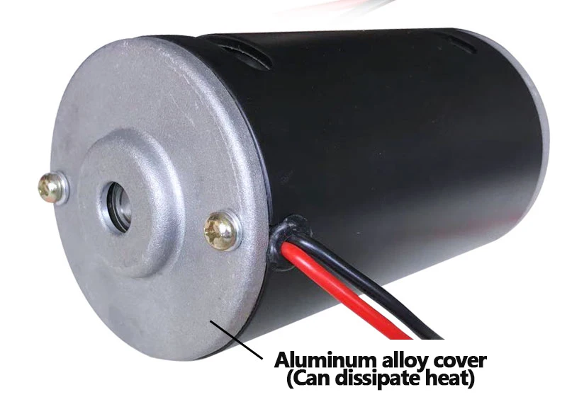 Imagem -05 - Motor de Ímã Permanente dc 12v 300w 3600rpm 24v 500w 7000rpm cw de Alta Potência Ccw Rolamento Duplo