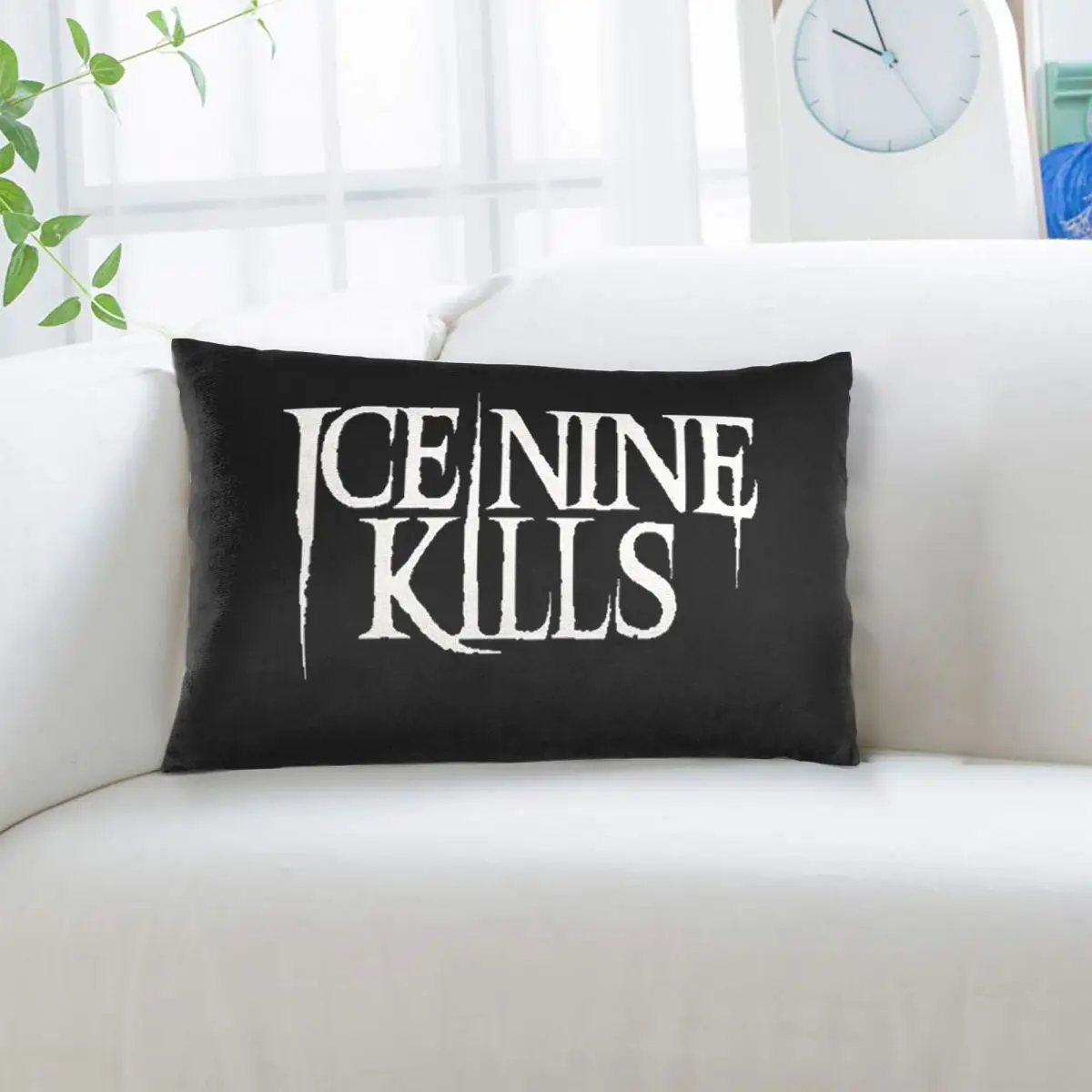 Ice Nine Kills Rectangle Pillowcase Cushion Cover Decor Bedroom Bed Home Comfort Throw Pillow