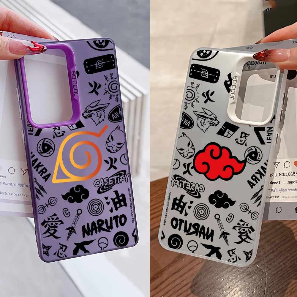 Naruto Trendy Symbol Cool For Samsung A37 A57 A73 A72 A71 A56 A55 A54 A53 A52 A36 A34 A33 A32 A26 A25 A17 Cover Funda Phone Case