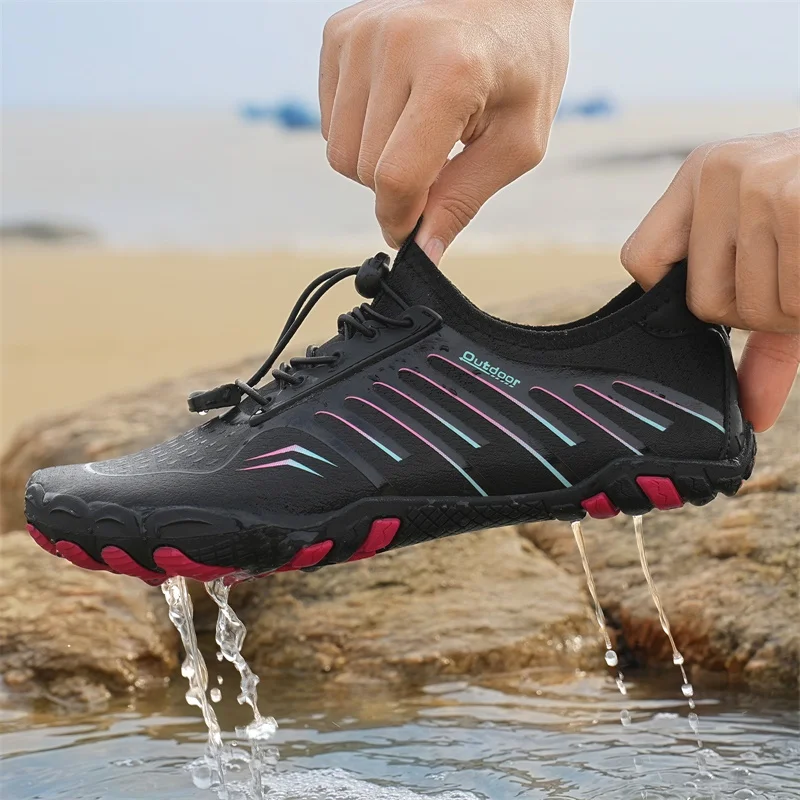 Men Women Quick-Dry Wading Shoes Water Shoes Breathable AquaIn Upstream Antiskid Outdoor Sports Wearproof Beach Sneakers 01