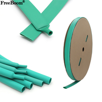 1~20m 3:1 Heat Shrink Tubing With Glue Green 1.6 ~ 39mm Double Wall Adhensive Lined Wire Polyolefin Cable Sleeve Waterproof