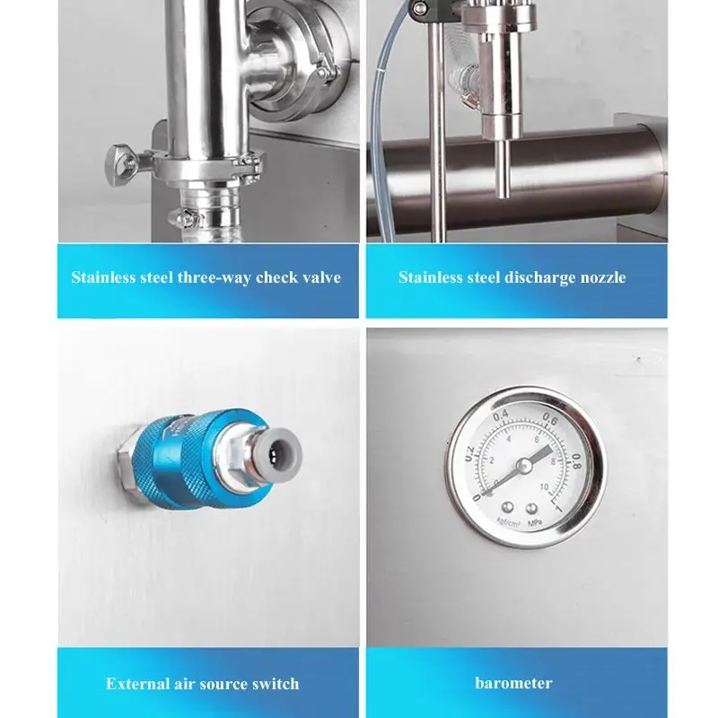 

Electric Filler Digital Liquid Filling Machine Water Drink Oil Milk Perfum Soy Sauce Quantitative filling machine