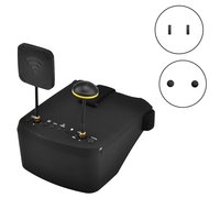 A22R-LS-800D FPV Goggles 5.8G 40CH 5Inch 854X480 DVR Recording/Storage Dual Antennas 2000Mah For RC Racing Drone