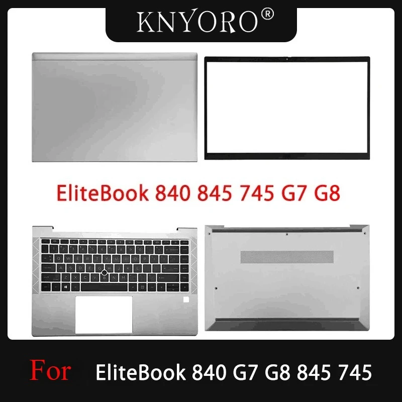 New Original For EliteBook 840 G7 G8 845 745 Laptop LCD Back Cover Front Bezel Upper Palmrest Bottom Case Keyboard Replace
