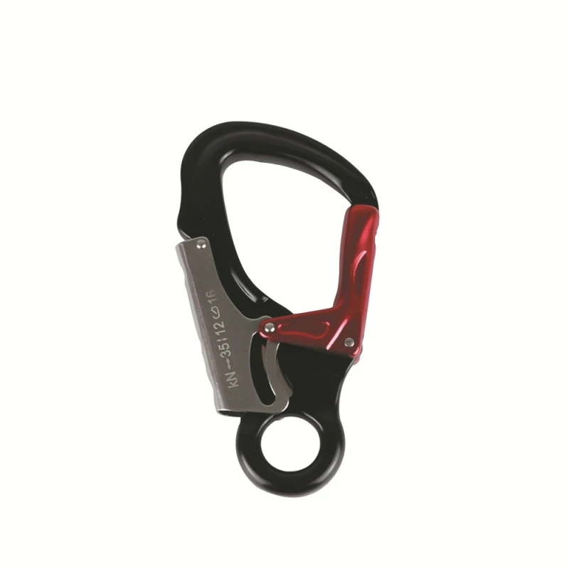 7075 Aviation Aluminium Material 35KN Heavy Duty Tension Auto Safety Lock Outdoor Professional Climbing Carabiner