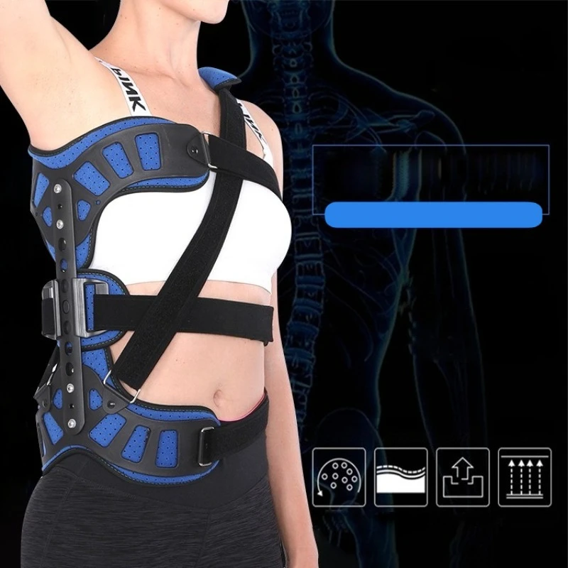 

Adjustable Postoperative Spine Fixing Guard Waist Support Body Building Scoliosis Correction Vest Fitness Belt Back Protecter